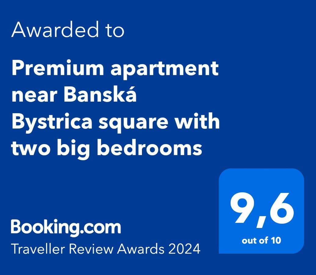 Premium Apartment Near Banska Bystrica Square With Two Big Bedrooms Kültér fotó